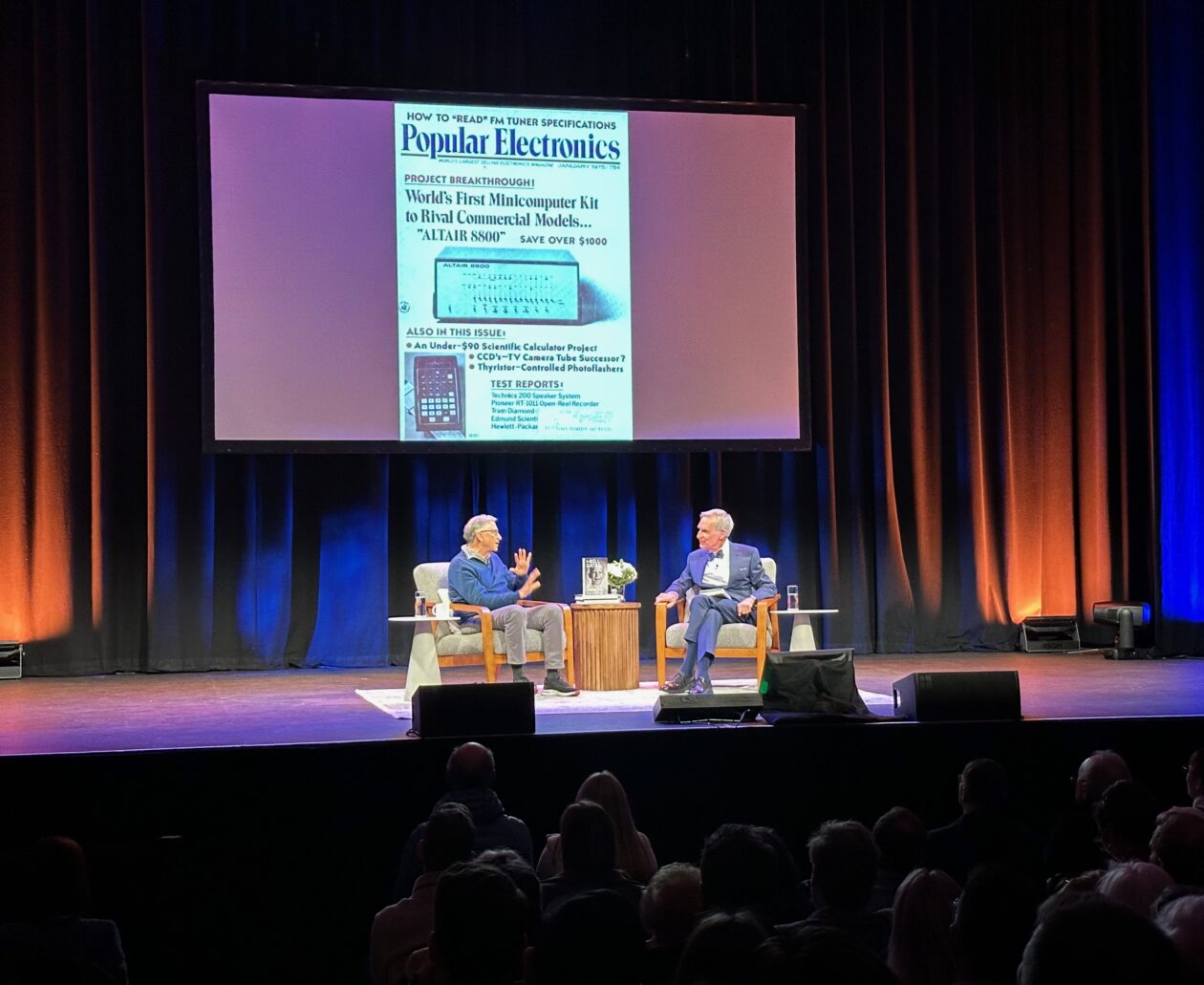 LED wall at Bellevue corporate event