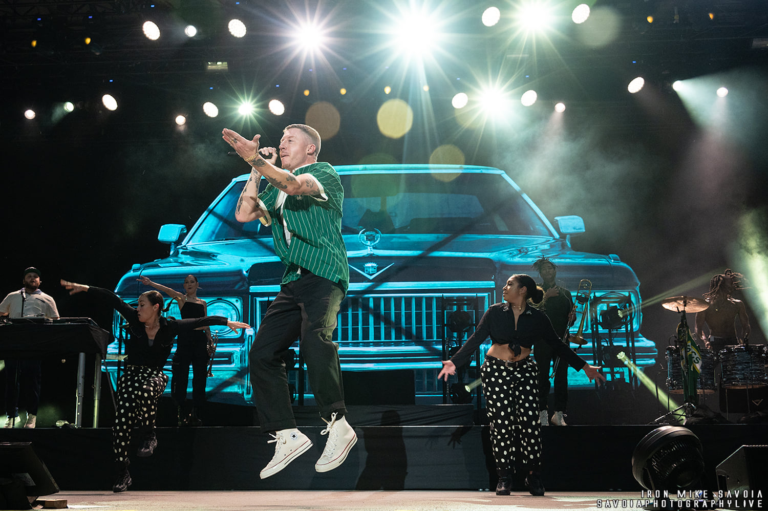 LED wall at Macklemore Washington State Fair concert