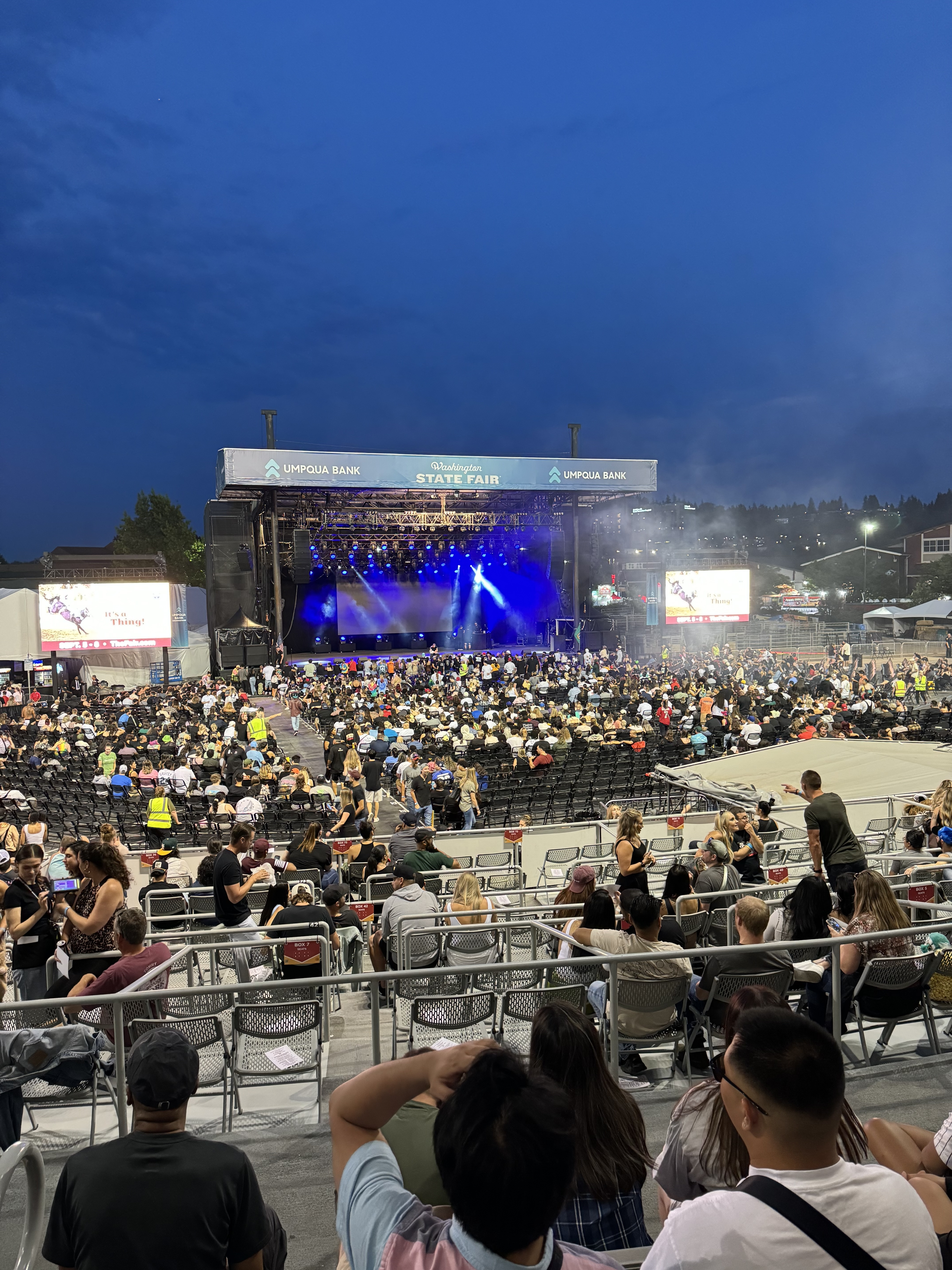 LED wall at large Tacoma area event